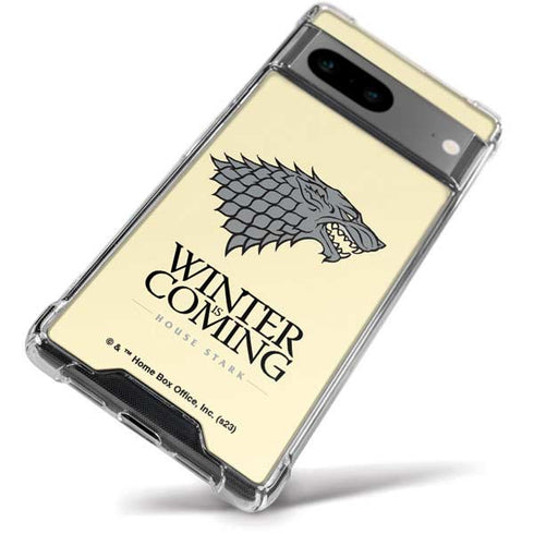 Game of Thrones: House Stark Sigil Google Pixel 8 Clear Case